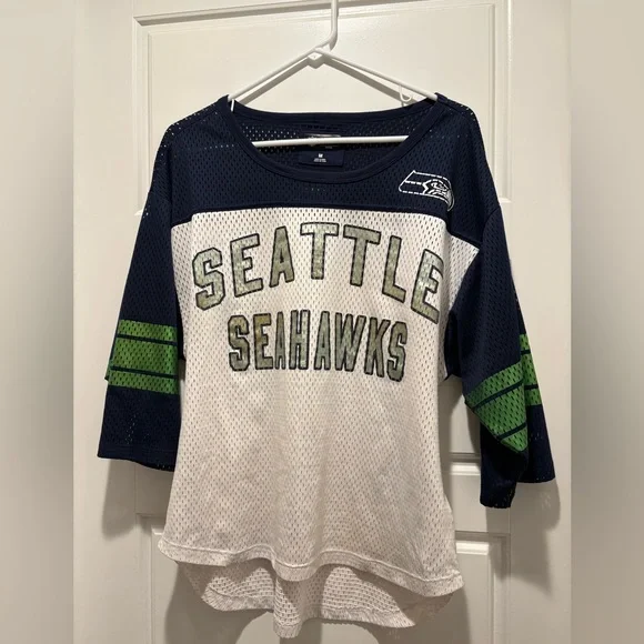 Seattle Seahawks Women Jersey Shirt - size Medium - Picture 2 of 5